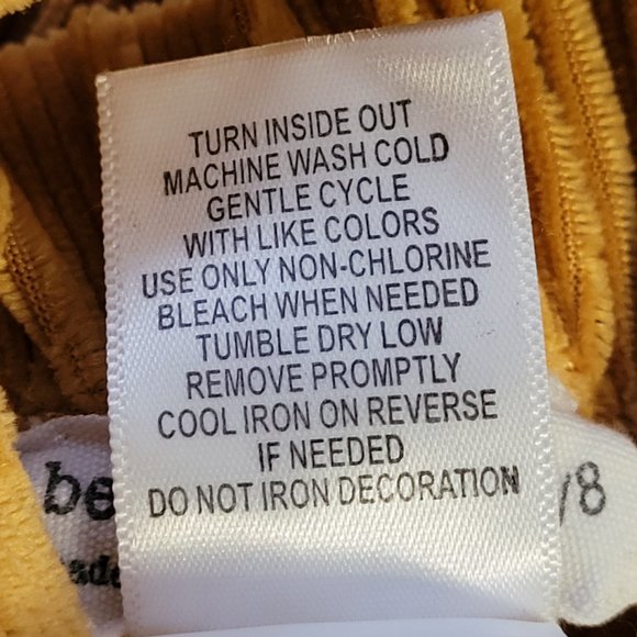 Beautees Girl Goldish Yellow Skirt Jumper and Matching Shirt- Size 7/8 - Picture 8 of 9